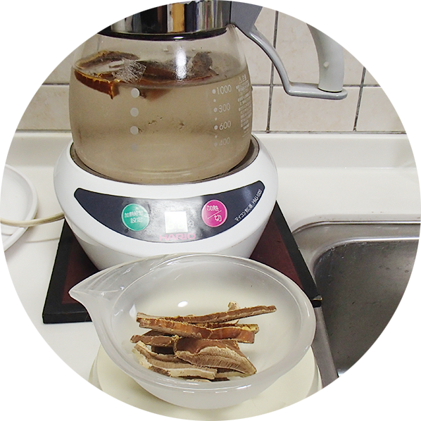 霊芝茶の作り方・飲み方｜霊芝姿・霊芝きざみの場合