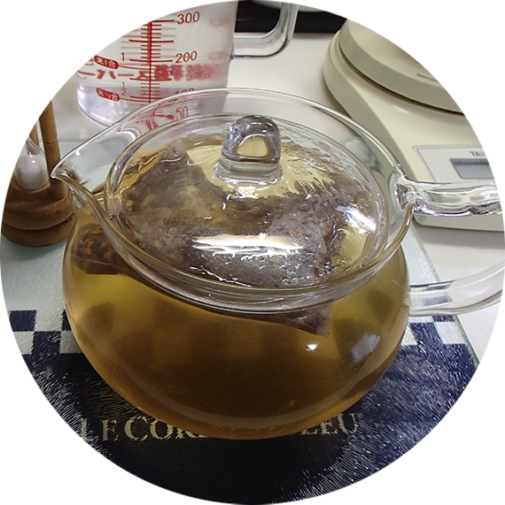 霊芝茶の作り方・飲み方｜ティーパックの場合